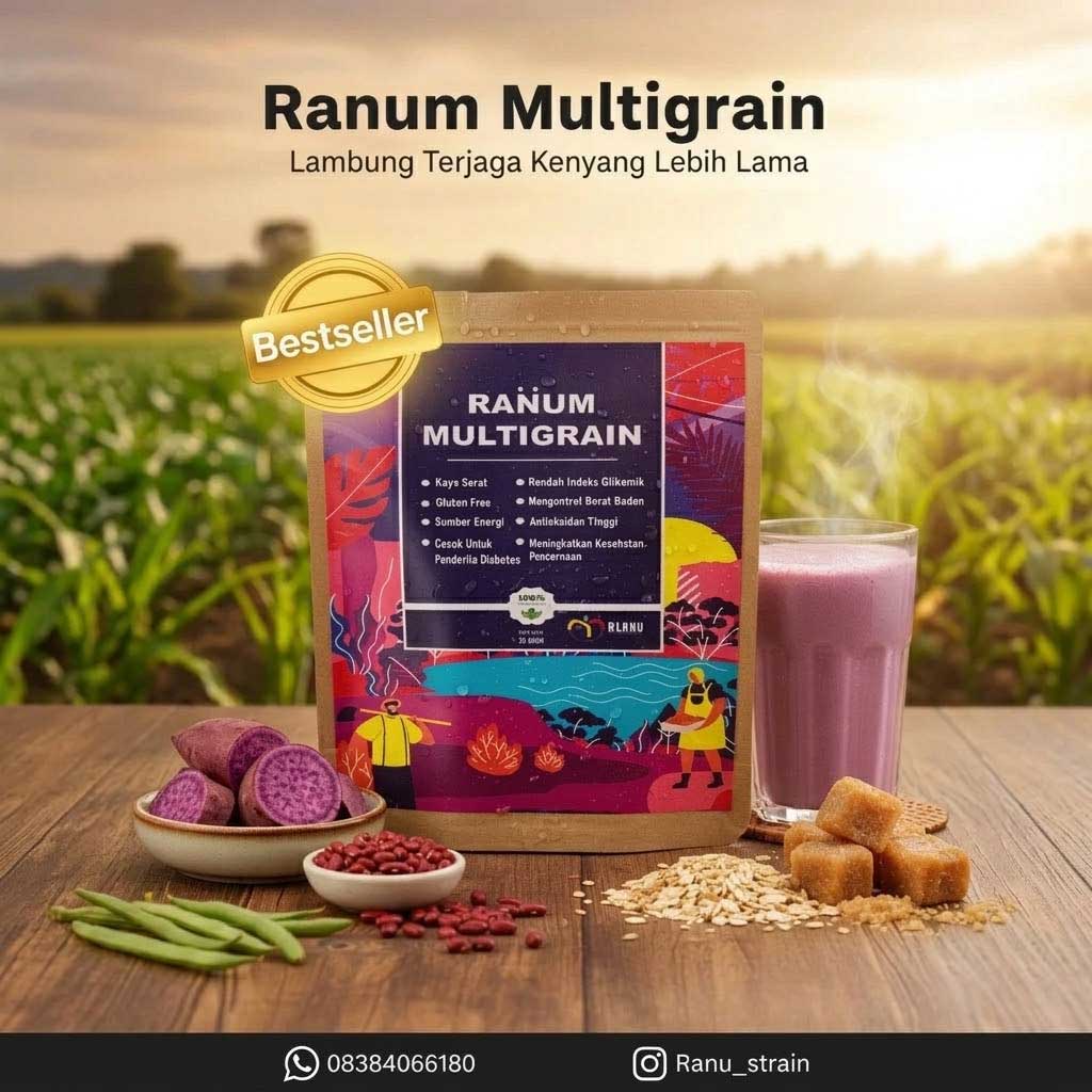Produk Ranum Multigrain Ubi ungu