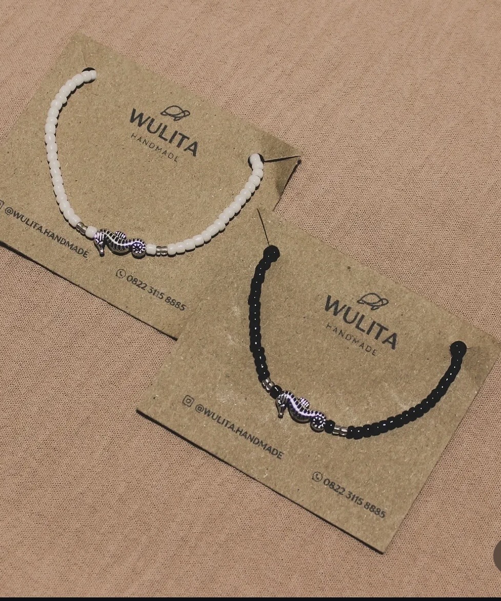 Produk WULITA MINI SEAHORSE SERIES | GELANG SERUT MINIMALIS