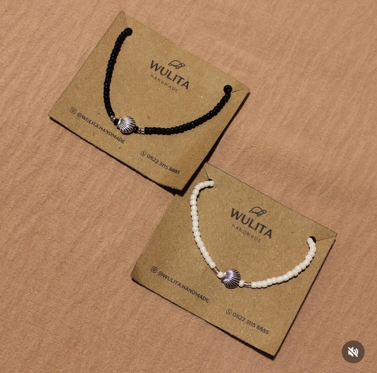 WULITA MINI SHELL SERIES | GELANG SERUT MINIMALIS