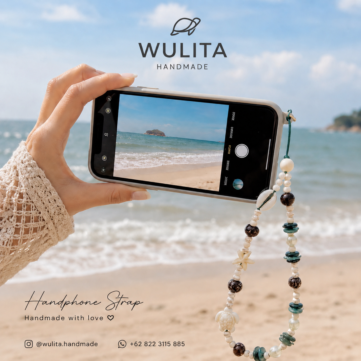 WULITA COASTAL STRAP | STRAP HANDPHONE KERANG
