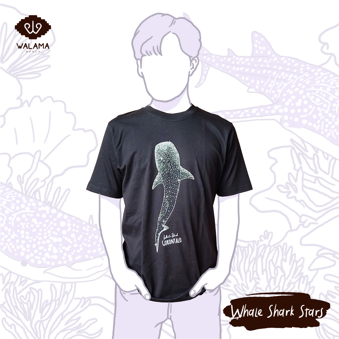 Kaos Walama Merch Hiu Paus Stars