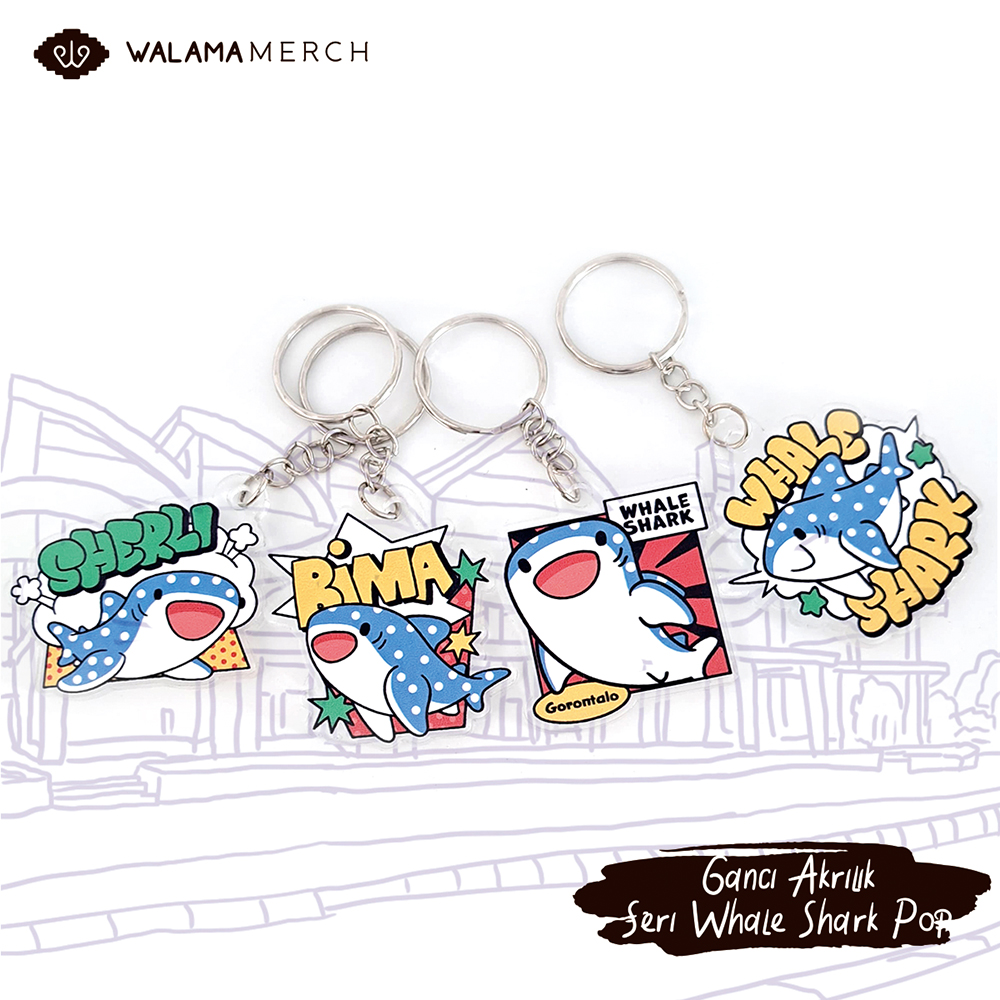 Produk Gantungan Kunci Akrilik Walama Merch
