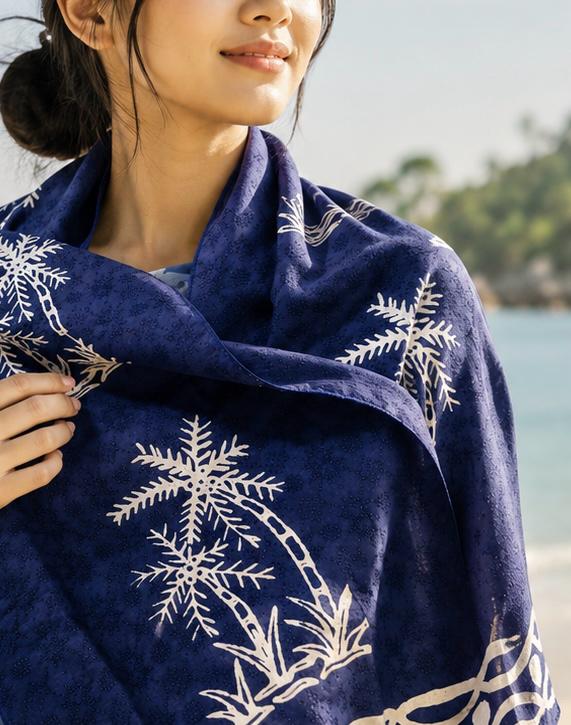 Produk Syal Batik Motif Bongo